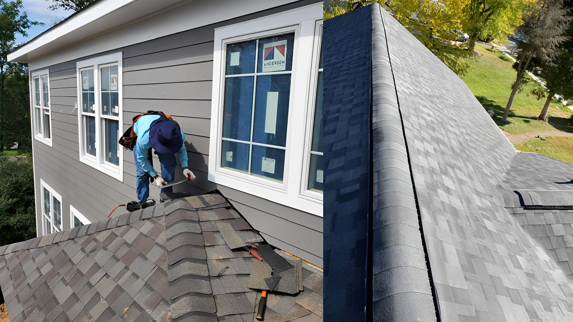 Roofing on the roof, roof replacement